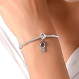 Slipper charms bracelet