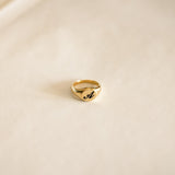 Engraved Initial Ring - 925 Silver Jewellery Meera Jaipur