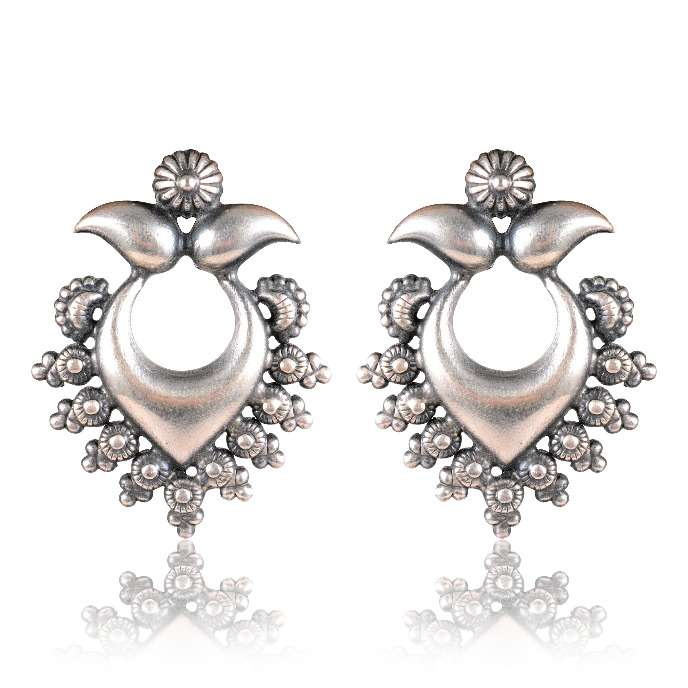 Vaani Tribal Earring - 925 Silver Jewellery Meera Jaipur
