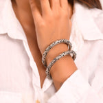 Radha Bangle - 925 Silver Jewellery Meera Jaipur