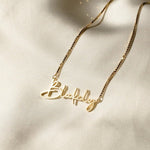 San Hans Name Necklace - 925 Silver Jewellery Meera Jaipur