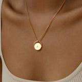 Spinner Letter Necklace - 925 Silver Jewellery Meera Jaipur