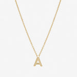 Tiny Letter Necklace - 925 Silver Jewellery Meera Jaipur