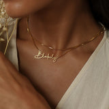 San Hans Name Necklace